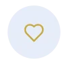 heart gold icon